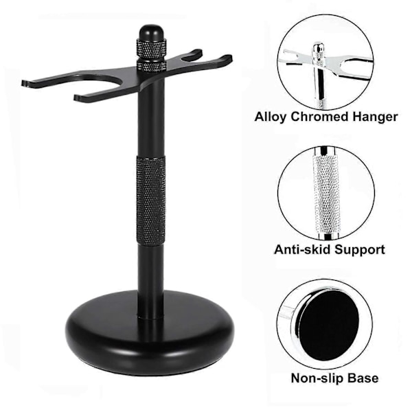 Barbermaskine- og børsteholdere Barbermaskineholder (Sort)