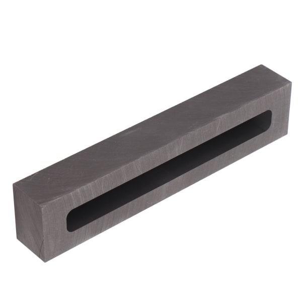 10 ml grafittform rektangulær grafittstøpeform for gull Sølv Raffinering Støping Smelting