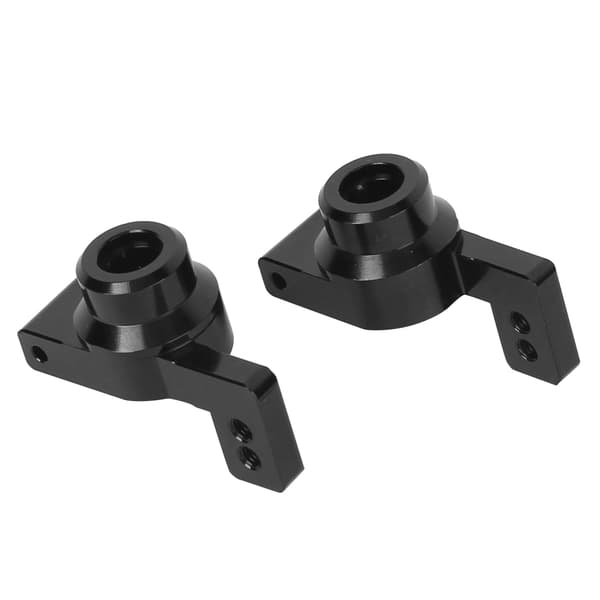Baghjulssæde i aluminiumslegering, passer til WLtoys 144001 1/14 RC bilmodel, sort