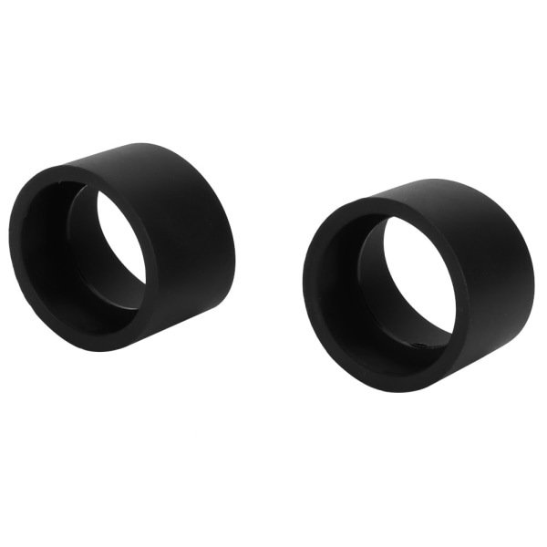 2 stk 36 mm diameter gummi okulardeksel tilbehørsbeskyttelse for stereomikroskop (skrå vinkel)