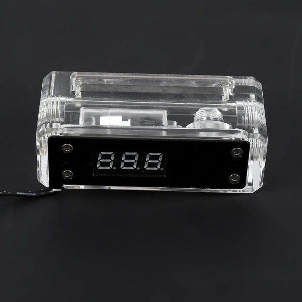 Præcis 50-100℃ digitalt vandtermometer Realtidsvandkølingstermometer rødt display