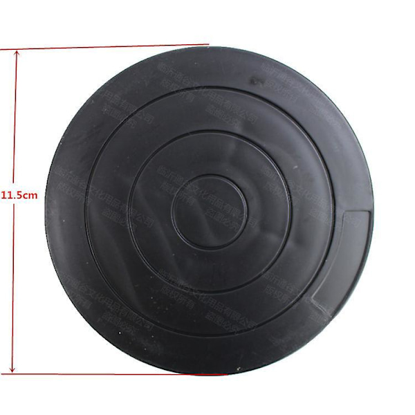 Plastik Drejeskive til DIY-Skulptur og Keramik 11,5 cm Diameter Hjul Sæt af 3