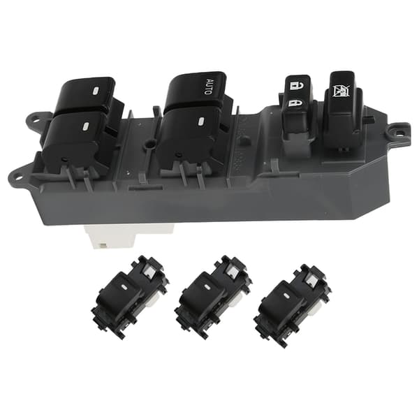 4 STK Strømbryter 84820‑06100 Erstatning for RAV4 Venstrestyrt 2006‑2012