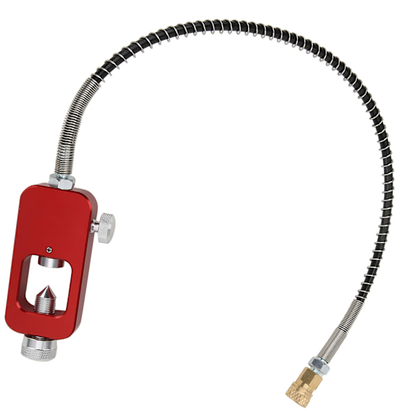 DEDEPU Bærbar Scuba Diving Adapter 8MM stor flaske til lille flaske adapterhoveder med rem knoldet