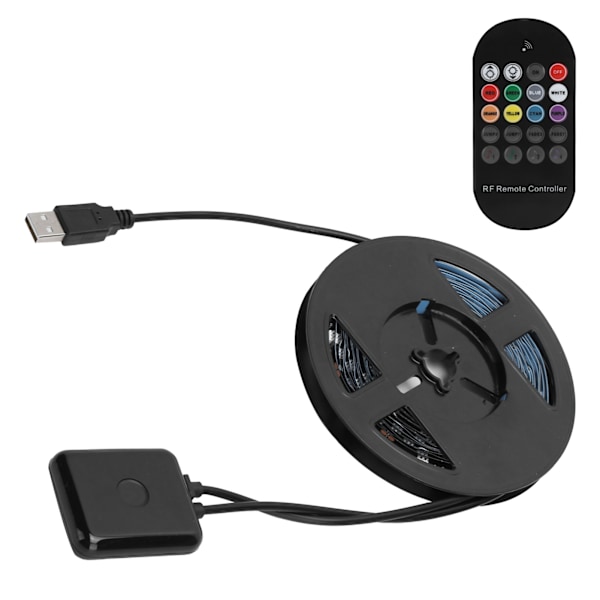 4M RGB-valonauha, väriä vaihtava USB-LED-nauha televisioon, makuuhuoneeseen, viinibaariin, juhliin, 5 V