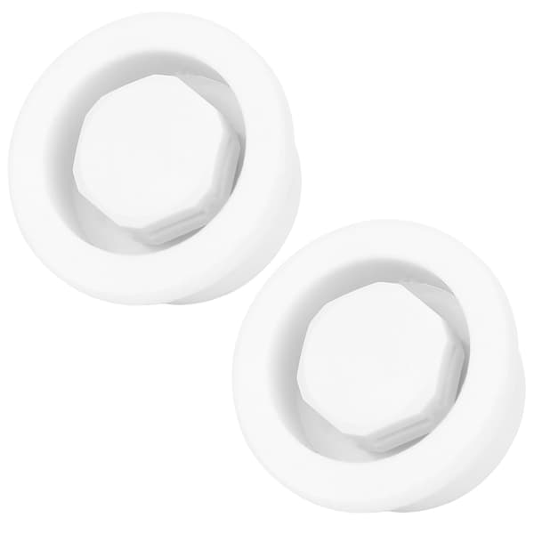 2 st PVC Surfbräda Paddelbräda Ventilationshål Automatisk Andnings Vattentät Tillbehör Vit
