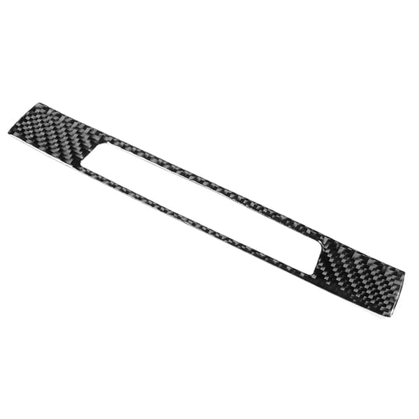 Bil Central Kontrol Knappen Trim Ramme Kulfiber Interiør Dekoration Passer til X1 E84 2011-2015