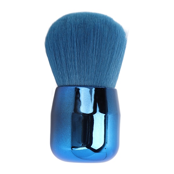 Blush Brush Mjukt fluffigt hår Svamphuvud Sminkborste för bronzer Löspulver Kosmetika Mörkblå
