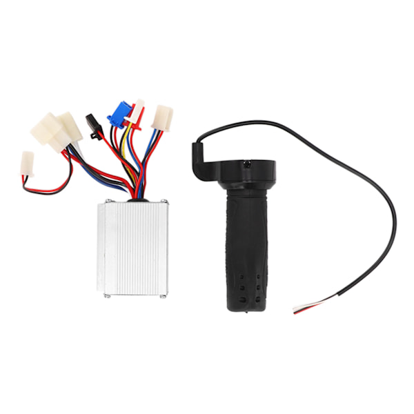 Brush Motor Speed Controller Throttle Grip Adjustable Motor Speed Box for Scooter Mini Electric Motorcycle