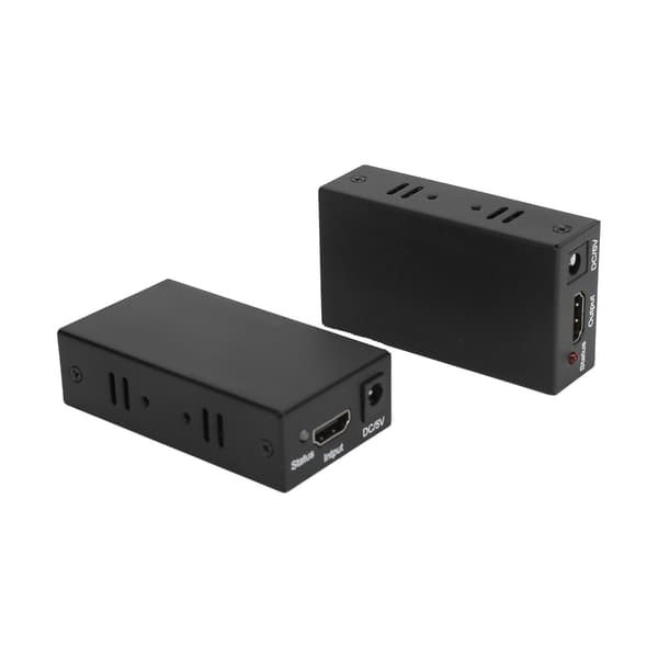 HD Multimedia Interface Signal Extender 1080P 196ft Signalförstärkare Repeater US-kontakt 100‑240V