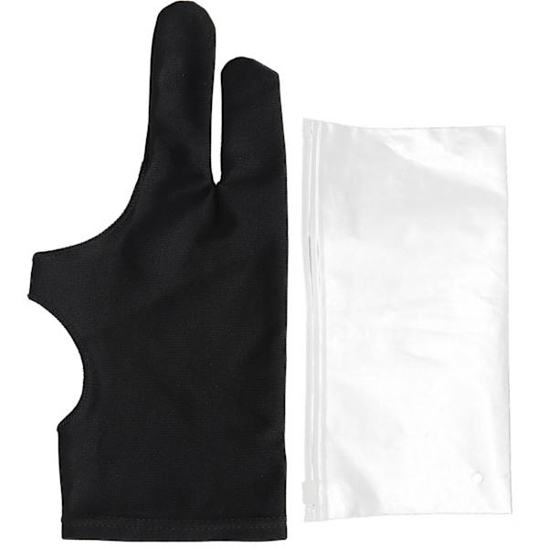 2‑Finger Painting Gloves Sketch Writing Electronic Screen Anti Mistouch Fouling Sweat DirtyXS