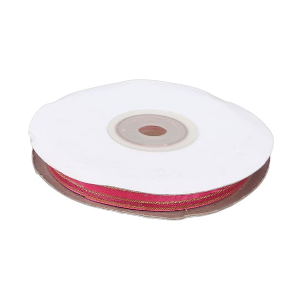 Polyester Chiffon Bånd Bryllup Satin Bånd Hår Tilbehør til Dekoration Buket Guirlande 0.4in28#