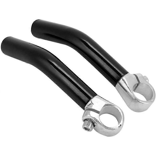 Ergonomisk Design Cykelgreb i Aluminiumlegering til Udskiftning Sorte Greb Mountainbike Sikkerhed Skridsikre Greb til de Fleste Cykler 1 Par