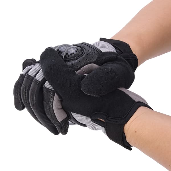 Vinter Unisex Anti-kollision Åndbare Cykelhandsker Cykeludstyr Sort (sort M)