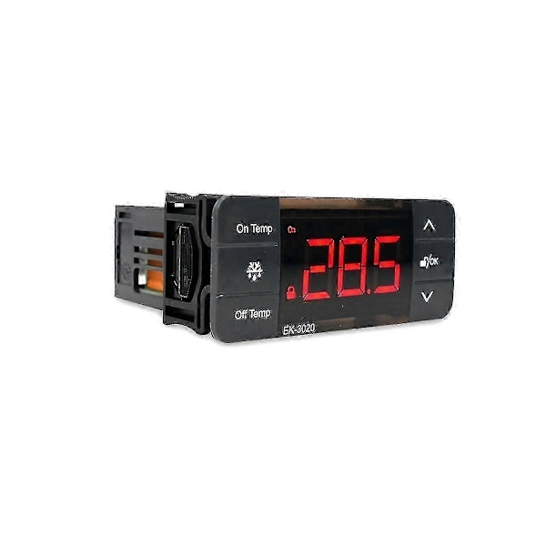 Ek-3020 Digital Temperaturkontroller 220v Termostat Sensor Kylskåp Kylning Avfrostning Th