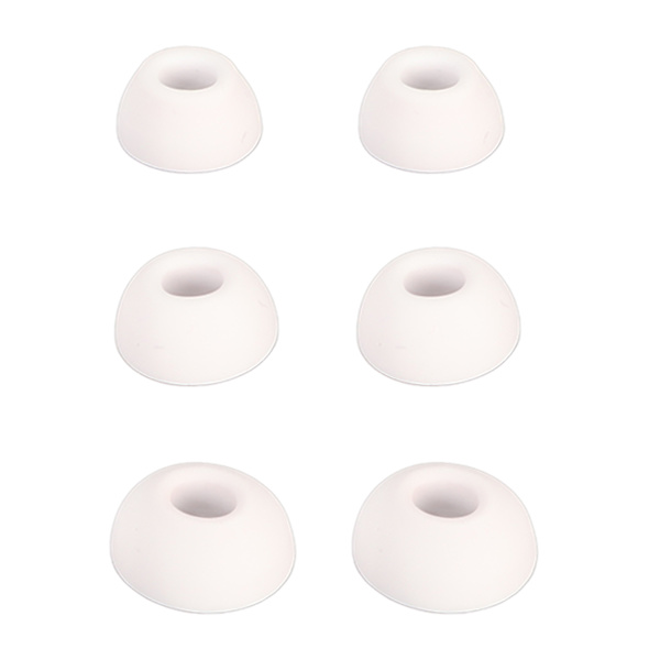 Memory Foam Öronsnäckor Silikon Bekväm Perfekt passform Ersättningsspetsar för IOS Earbuds Pro Tre par medelstora
