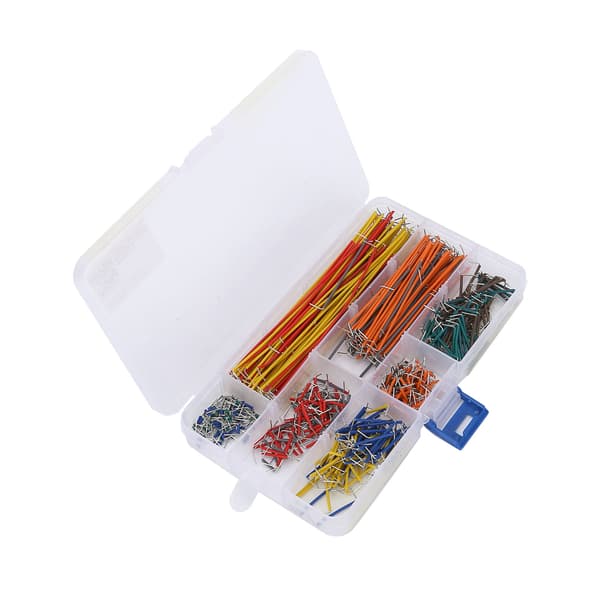 560 stk. Jumper Wire U-formet farve Breadboard-linjer printplade-pin-udvidelsestilbehør