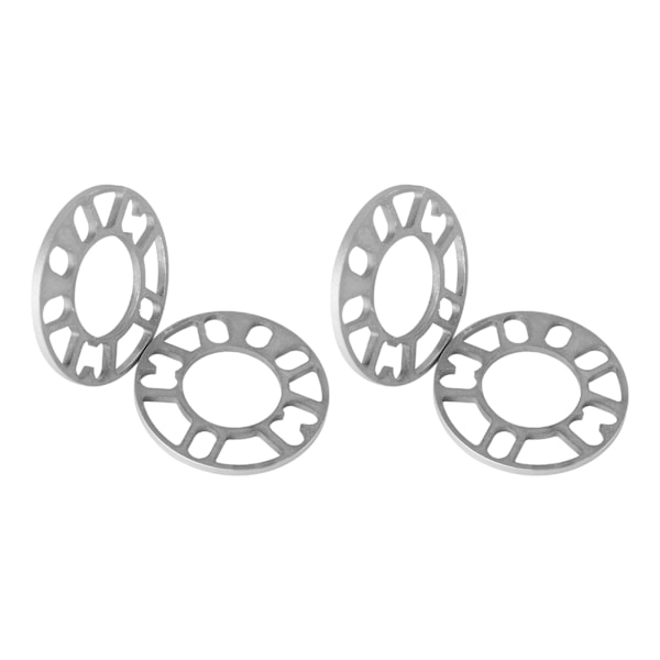 4 stk. Bilhjul Spacer Udvid Refit Nav Gasket Universal 4 Eller 5 Huller Nav Gasket