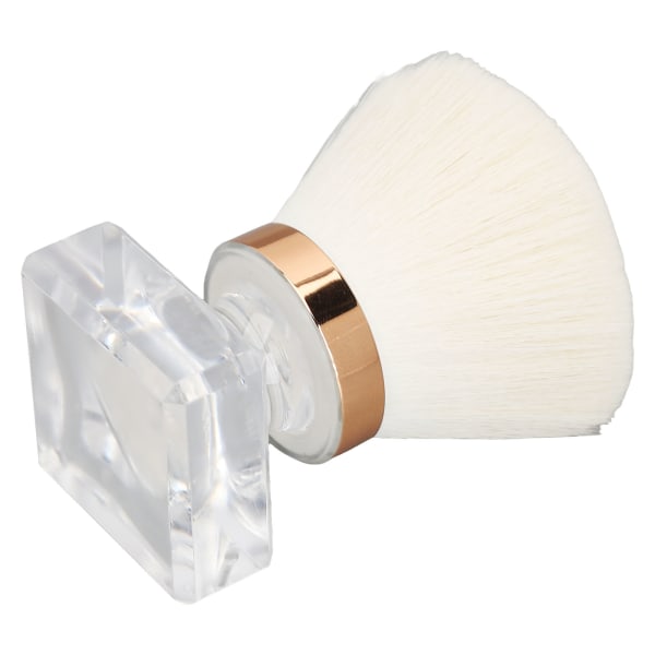 2 stk. Nail Dust Brush Bærbar neglerensningsbørste Kunstfibernegle Løs Powder Foundation Makeup børste