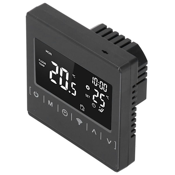 WiFi Smart Termostat Elektrisk Golvvärme Temperaturregulator Röststyrning 85V~265V