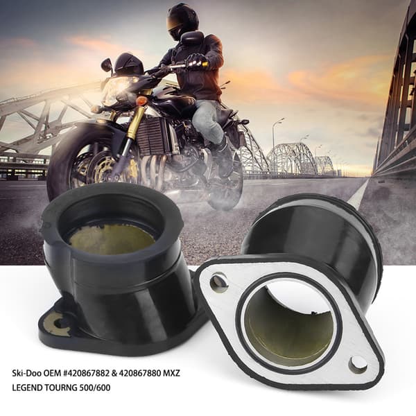 4 stk. motorcykel karburator interfaceadapter til ZR750 Zephyr 91-06
