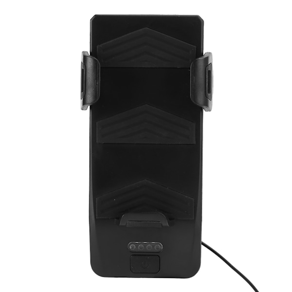 Multifunktionell USB-laddningsbar cykellampa strålkastare hornljus laddningshållare 4 i 1