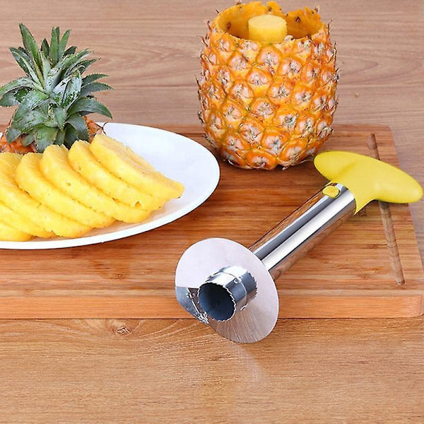 Ananas Skærer - Skær og Fjern Kerne Let af Store Ananas