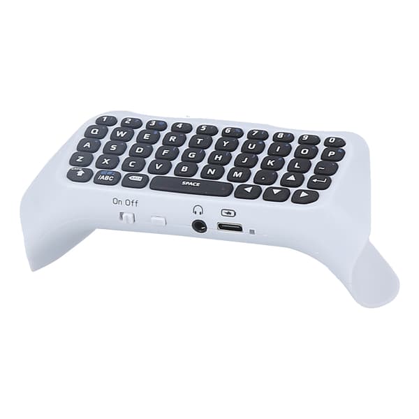 Spilcontroller Eksternt Tastatur Mini Trådløst Tastatur med Højttaler til Playstation 5 Controller