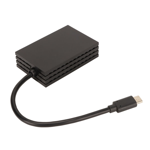 100M Ethernet-palvelinsovitin Virransäästötila Huippunopeudella USB C -portti Yksi optinen portti SFP-sovitin Pöytätietokoneille
