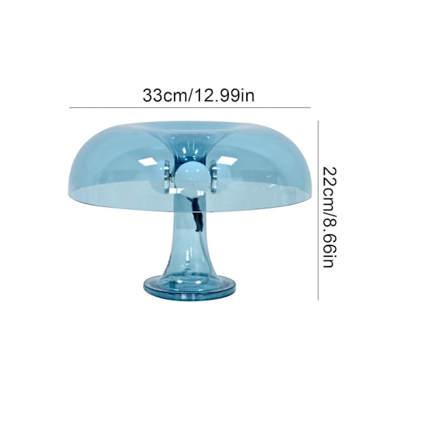 Opgrader dit rum med den elegante retro svampe lampe grøn