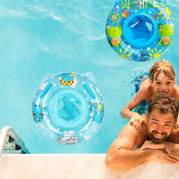 Baby simring sommar baby flyta simring uppblåsbar simring med simstol