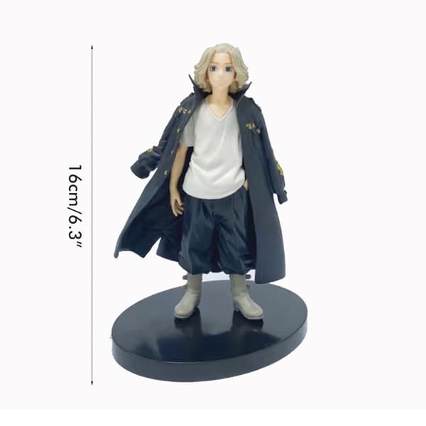 17CM Tecknad PVC-docka Figurin Prydnader Söt Anime Samlingsmodell Leksak för Sovrum Sängbord Vardagsrum