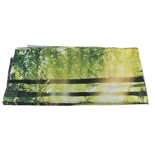 Skoger Sollys Trykk Skyggelegging Gardiner for Balkong Soverom Tegnesal Vindus 170 * 200cm