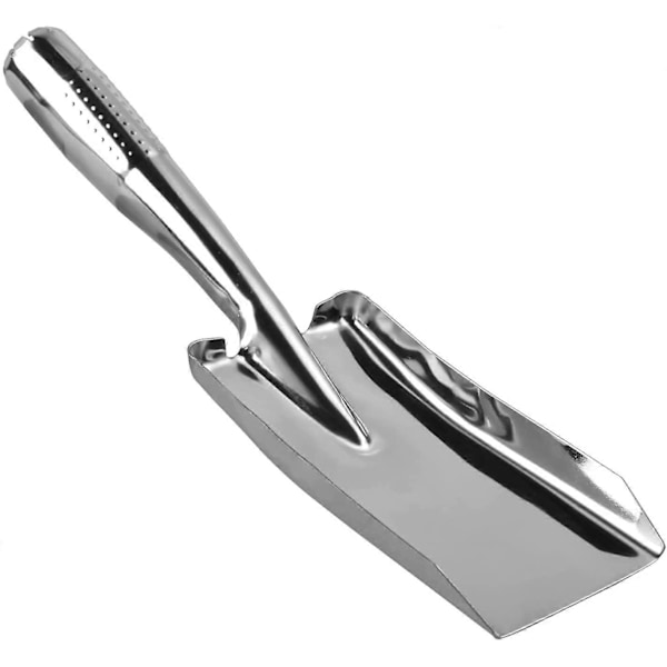 Hagespade Håndspader Rustfritt Stål Mini Spade Hagearbeid Håndverktøy for Planting, Omplanting, Luking, Graving (2)
