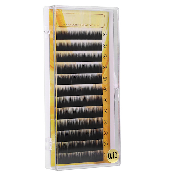 Mixed Black tekokulmakarvojen pidennys Fake Eyebrow Enhancer Yksittäiset kulmakarvat 5-8mm