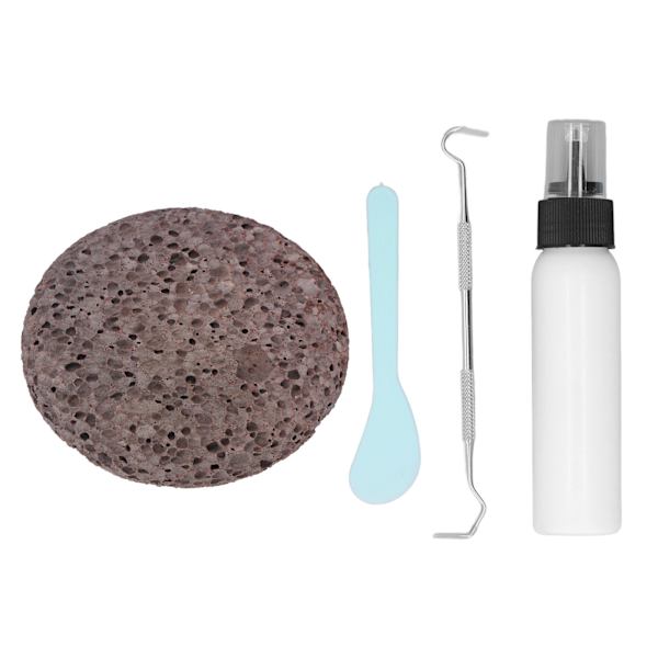 Plocka sten kit latex stoppning platt rund sten DIY avkopplande lindring plocka sten leksak för vuxna tonåringar barn vit latex