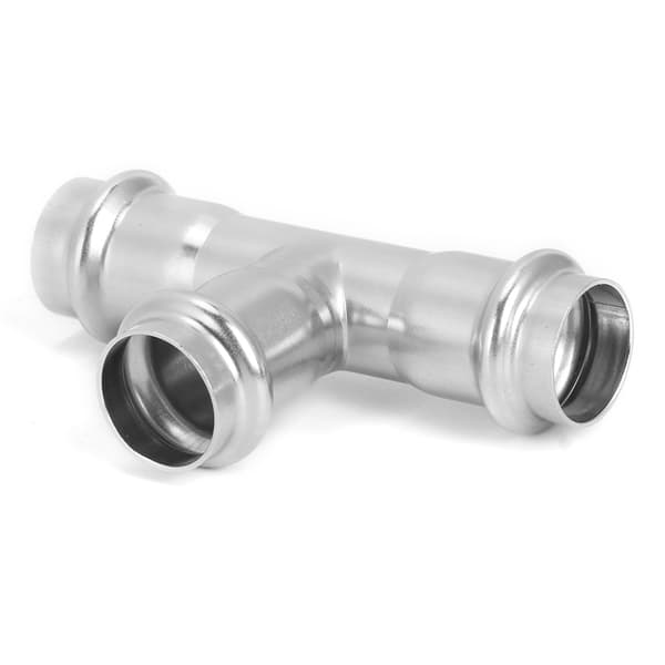G1/2 DN15 304 Rustfritt Stål Slange Rett T-kobling Adapter Vannrørfittings