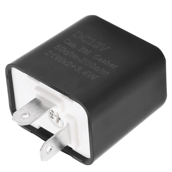 LED Blinkrelæ Bil Motorcykel Høj Effekt 3-Hastigheds Justerbar Blinklys Blinker DC 12V