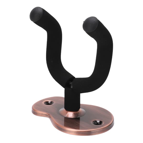 Guitar Vægmontering Hængekrog Holder Stativ Metal Universal til Ukulele Violin Studieværelse Rosaguld