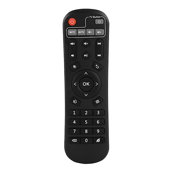 Nøyaktig kontroll set-top-boks fjernkontroll >8m avstand TV-boks fjernkontroll for EVPAD