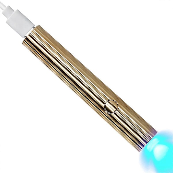 Mini UV LED -kynsilamppu 3W, kannettava nopea kynsienkuivauslamppu, kulta