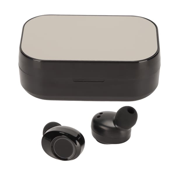 Bluetooth Trådlösa Hörlurar Brusreducering Digital Display Touch Control Bluetooth Stereo Hörlurar med Laddningsfodral