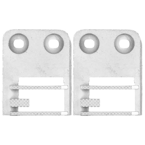 2 st multifunktionell symaskin matare E-formad nålplatta 735081004 för JANOME