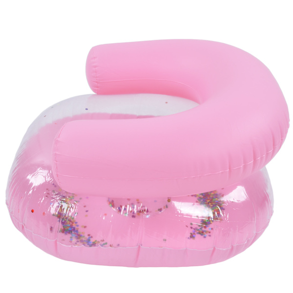 Baby Oppblåsbar Sofa Vann Svømmestol Fortykning PVC Barn Bading Lærekrakk