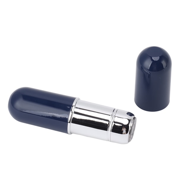 Mini Shaver Vandtæt Razor Bærbar Elektrisk Skægtrimmer Rejse Hjem Skæg Shaver Blå