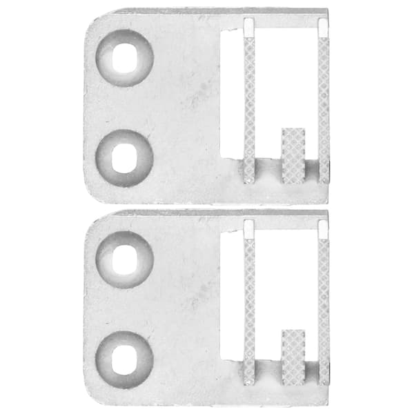 2 stk. multifunksjonell symaskinmatertann E-formet nåleplate 735081004 for JANOME