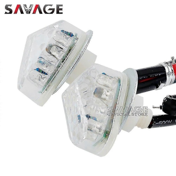2023 LED Blinklys Blinklysrelé For Yamaha Yzf R7 R6 R1 R1m Yzfr7 Yzf-r7 Motorsykkel Tilbehør Mini Blinkende Lampeindikatorer Røyk