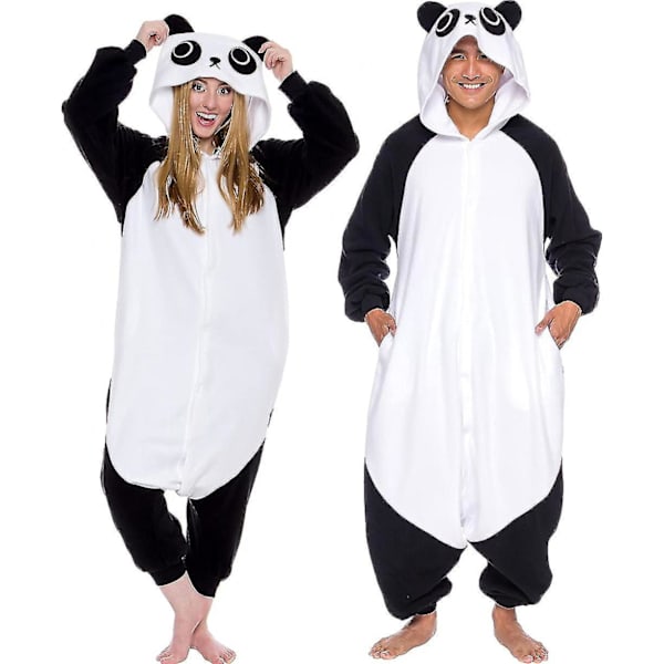 Djur och havsdjur plysch cosplaydräkt - rolig och bekväm Halloween-dräkt för vuxna XX-Large Panda