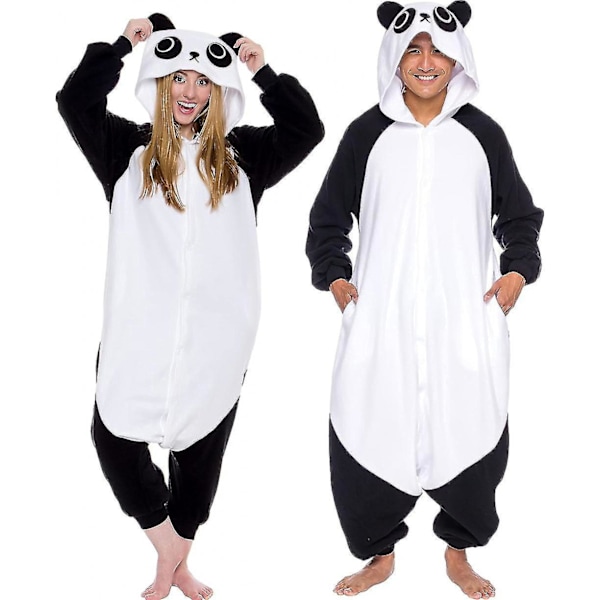 Eläin- ja merieläinpehmolelu Cosplay-asu - Hauska ja mukava Halloween-asu aikuisille XX-Large Panda
