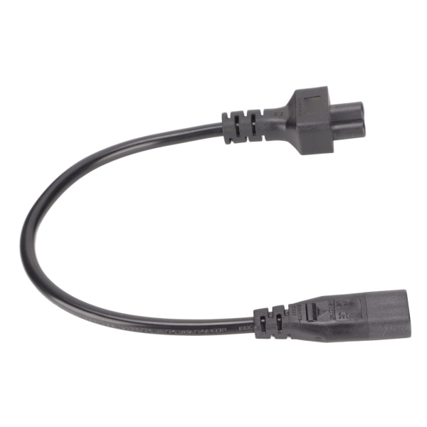 IEC320 C8 till IEC320 C5 power IEC320 C8 hane till C5 hona kabeladapter för 3-stifts power för bärbar dator 100‑250V